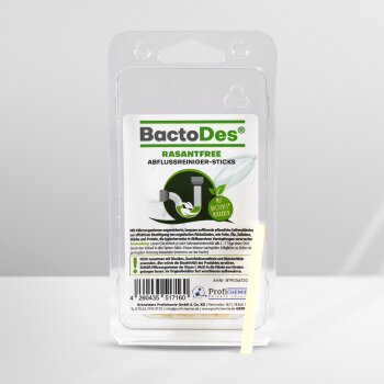 BactoDes® RasantFree Abflussreiniger Sticks